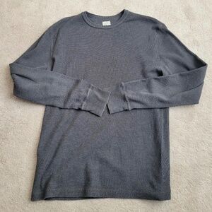 MERONA Men's Light Thermal Gray Sweatshirt Size Medium